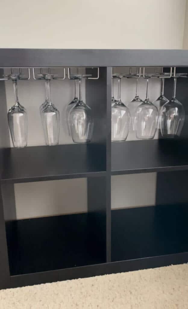 returning IKEA KALLAX Wine Bar