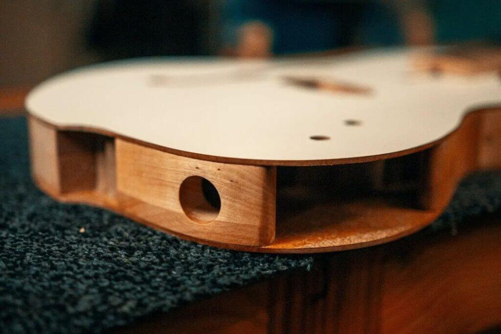 The IKEA-Inspired Guitar Project black and white
