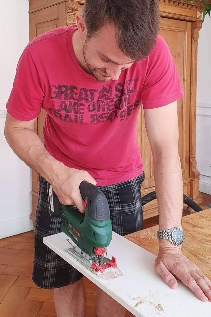IKEA Hemmnes Hack - Prepare the Cutout Drawers